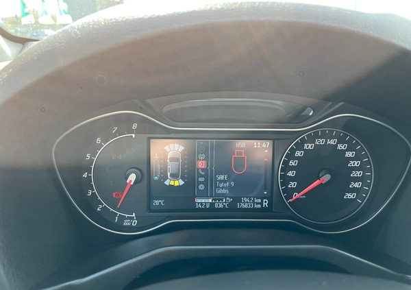 Ford Mondeo cena 42900 przebieg: 177000, rok produkcji 2012 z Lubin małe 466